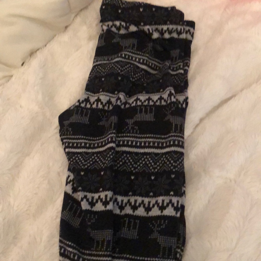 LA Hearts knit leggings